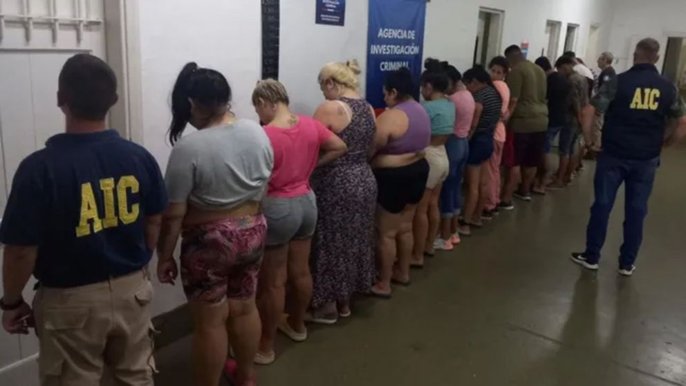 Los detenidos tras 24 allanamientos en Rosario y alrededores.