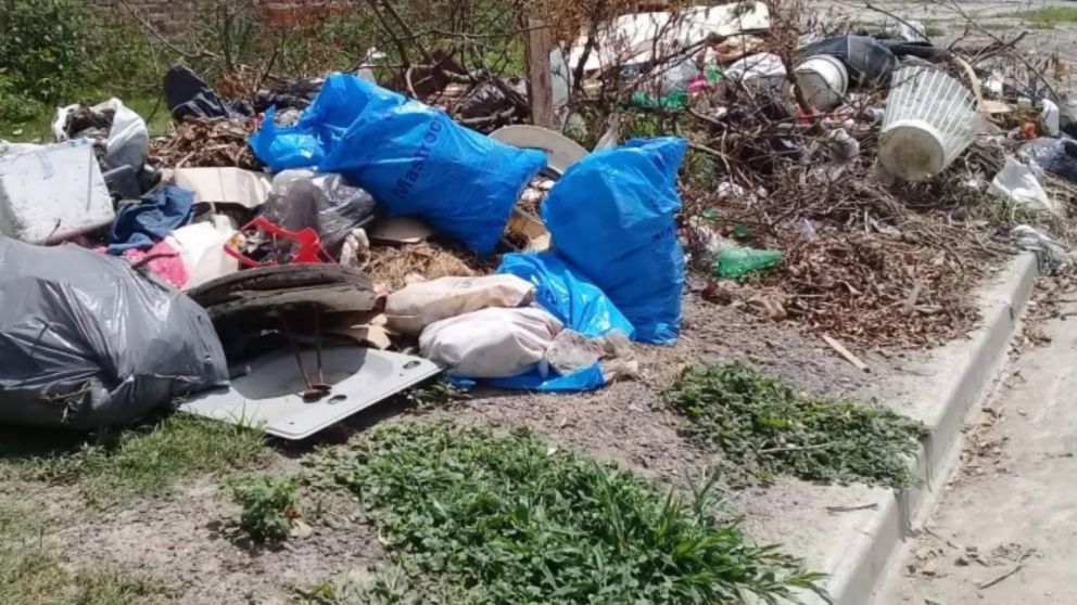 "La basura tapó a Tres de Febrero": vecinos indignados denuncian acumulación y mal olor.