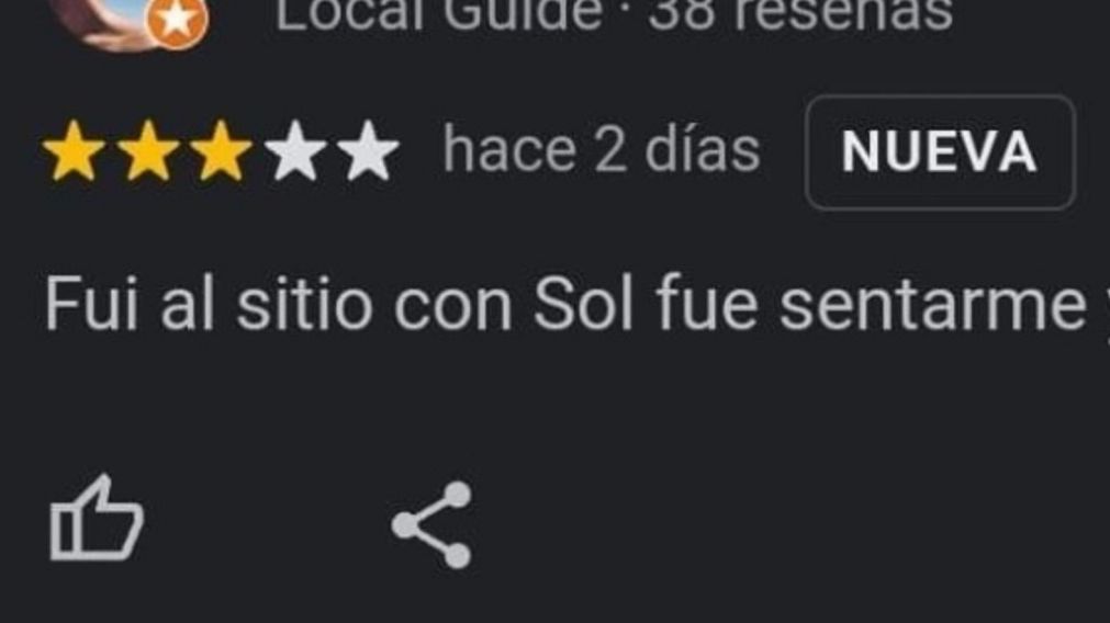 Le dio una mala calificación a un restaurante por un motivo insólito y se volvió viral.