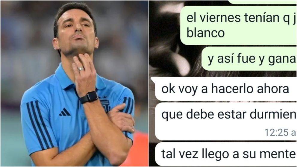"Comunicate por hipnosis con Scaloni": el increíble pedido para avisarle algo crucial al DT de la Selección Argentina de cara al partido con Croacia