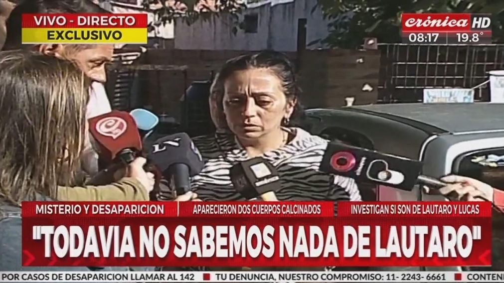 Estefanía Nataly Morello, mamá de Lautaro (Crónica HD).