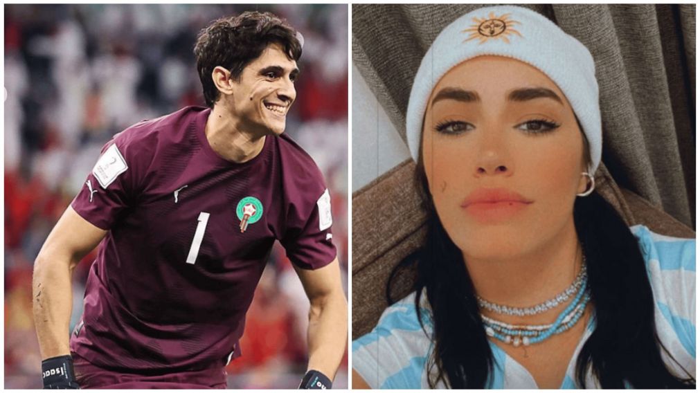 El gui�o de Lali Esp�sito para Bono, el arquero de Marruecos, desde las redes sociales (Instagram).