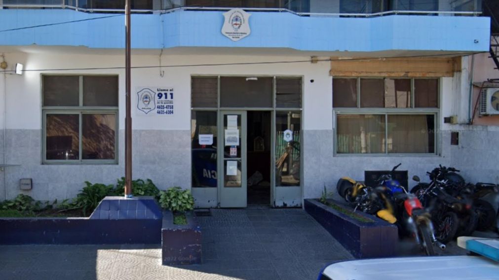 El autor del crimen fue preventivamente alojado en esta seccional.