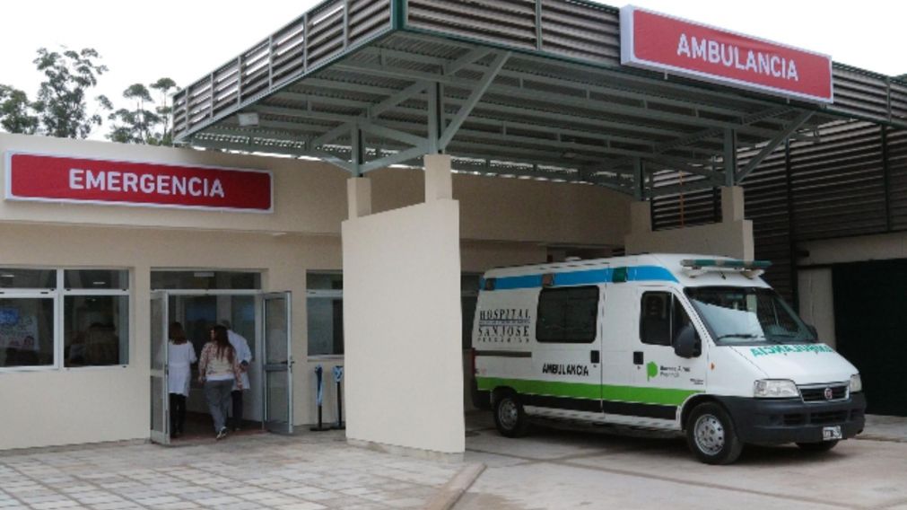 Juan Pablo L�pez, de 40 a�os, fue asistido por los m�dicos en este nosocomio.