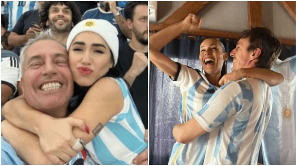 Los famosos argentinos mostraron sus festejos tras el triunfo de Argentina en el Mundial Qatar 2022.