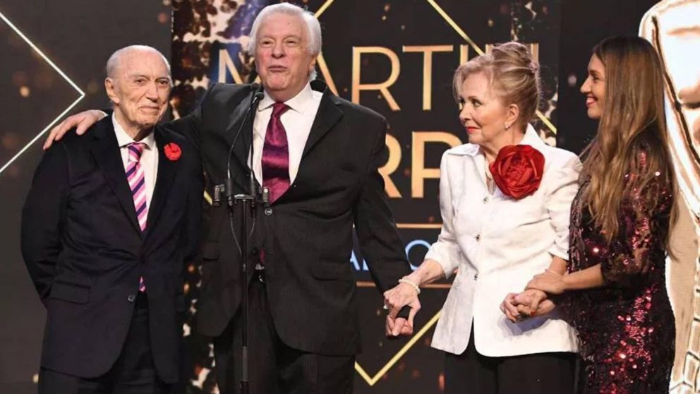 H�ctor Larrea record� a Pinky y consider� que "estuvo en los momentos m�s importantes de la televisi�n".