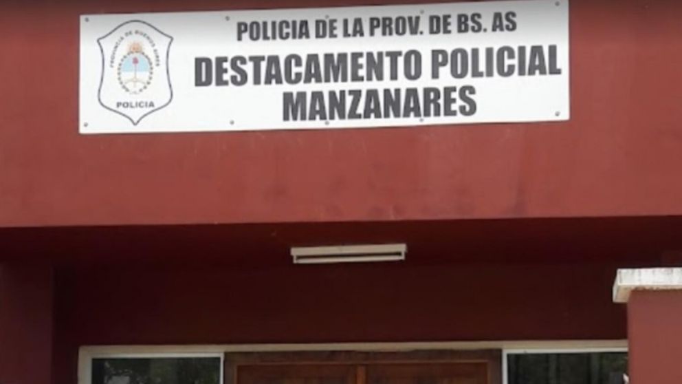 Acá, en este destacamento, fue alojada la joven que está imputada del homicidio.