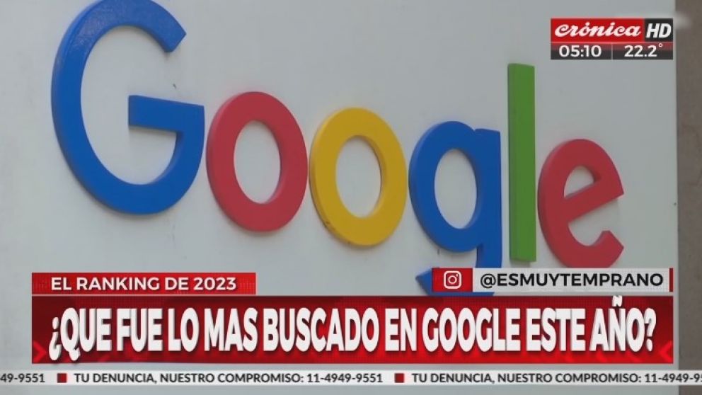 ¿Que fue lo más buscado en Googkle este año?