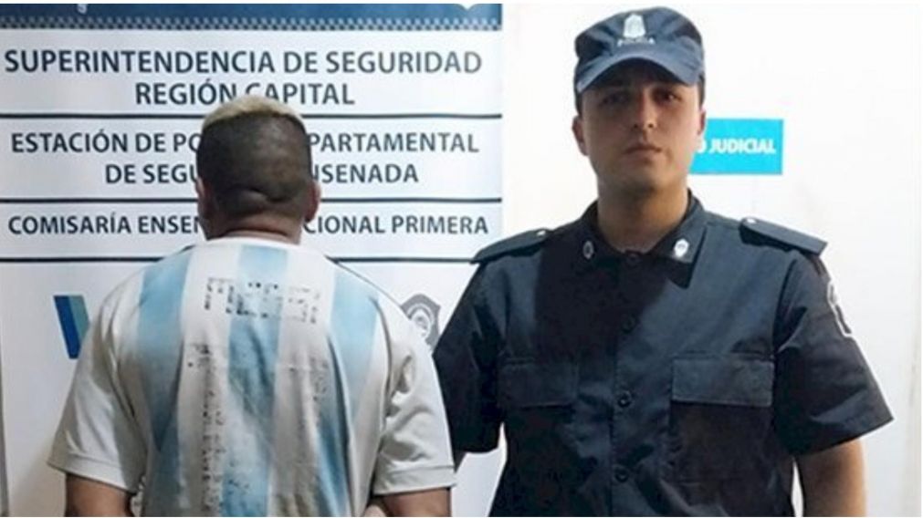El acusado fue puesto tras las rejas por el brutal caso de violencia de género (Gentileza El Editor Platense).
