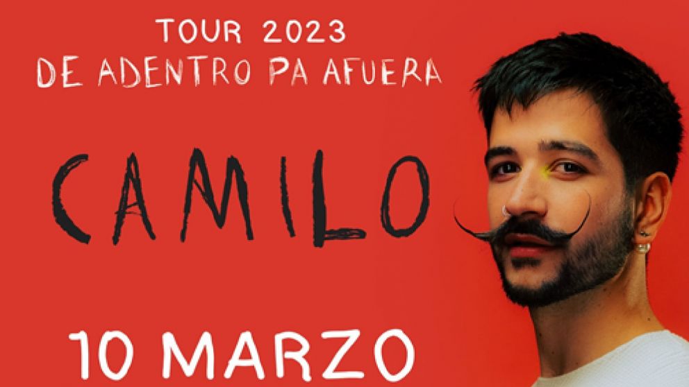 Camilo confirmó su visita a la Argentina en 2023