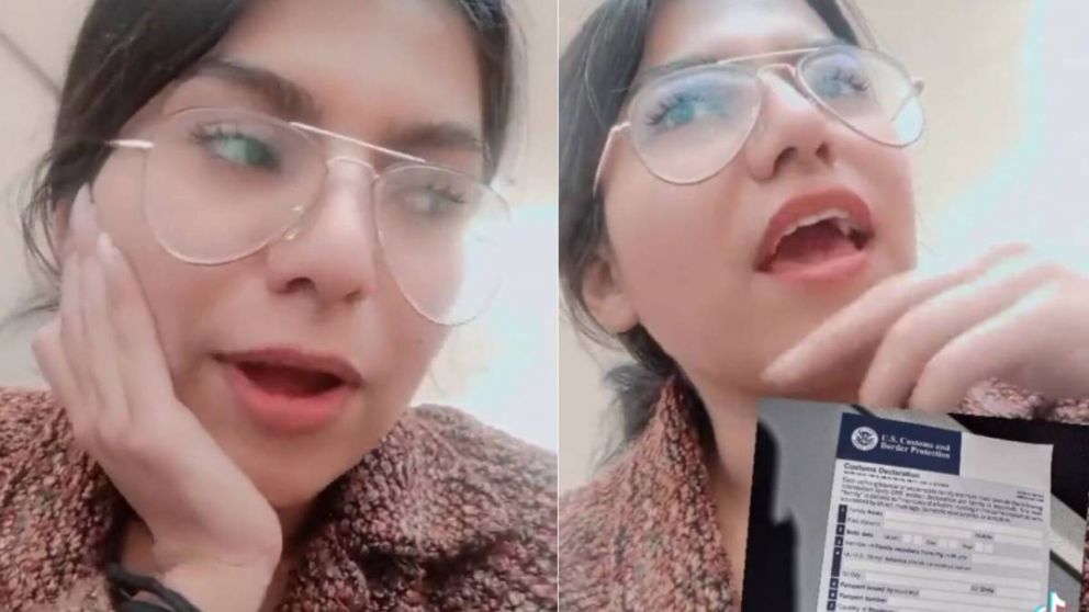 Una joven tom� un vuelo para volver a su casa, pero la aerol�nea cometi� un ins�lito error y se hizo viral (Imagen captura video).