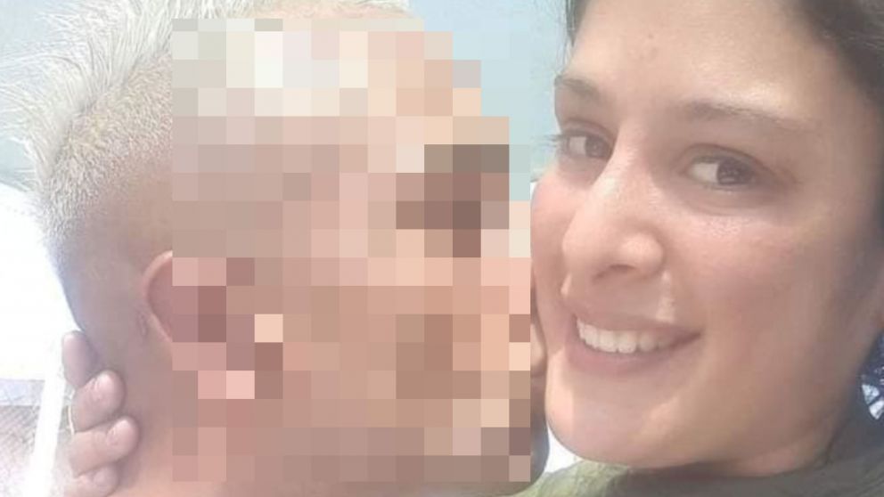 Maximiliano Videla junto a Eliana Pacheco.