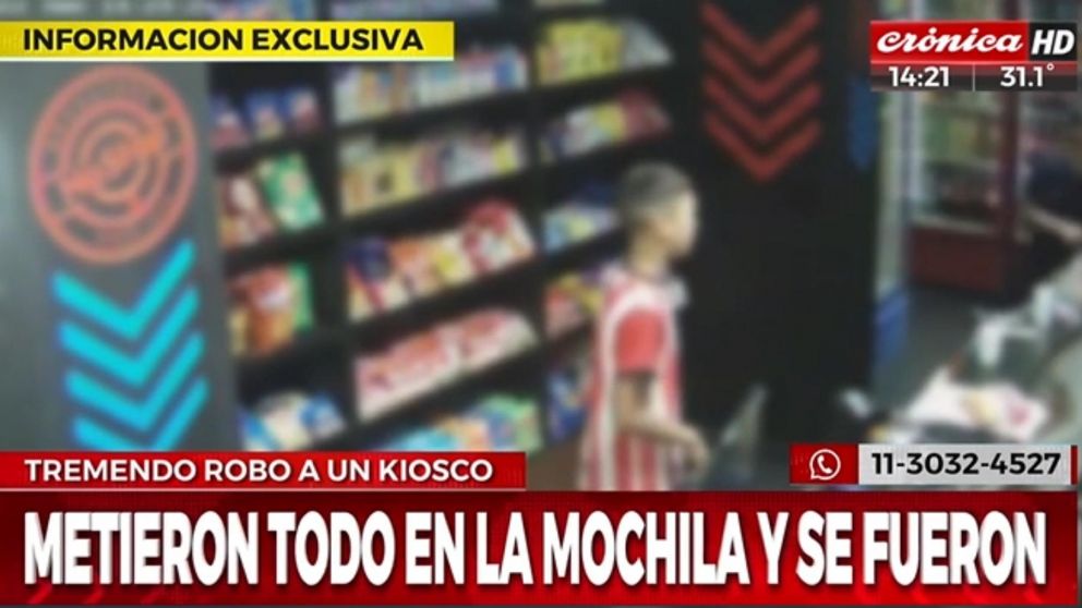 Un robo a mano armada qued� filmada por una c�mara de seguridad.