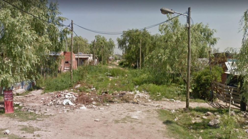 En este vecindario sucedi� la fatal contienda a disparos.