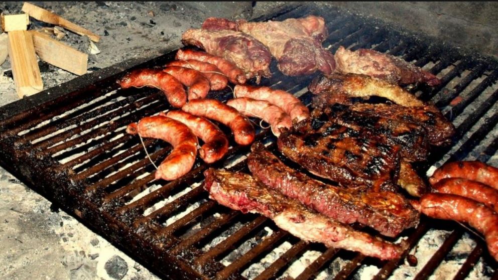 El “combo” asado fue creado especialmente para alentar al conjunto liderado por Lionel Messi.