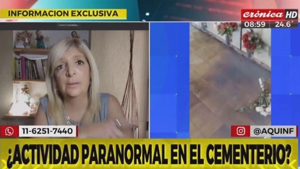 Fabiana Aquin confirmó de qué se trató el hecho (Captura de TV).