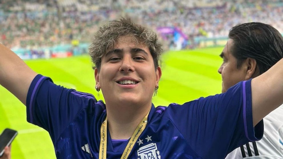 El "Chapu" Martínez se hizo famoso por su hit "Traeme la copa, Messi" (Foto Instagram).