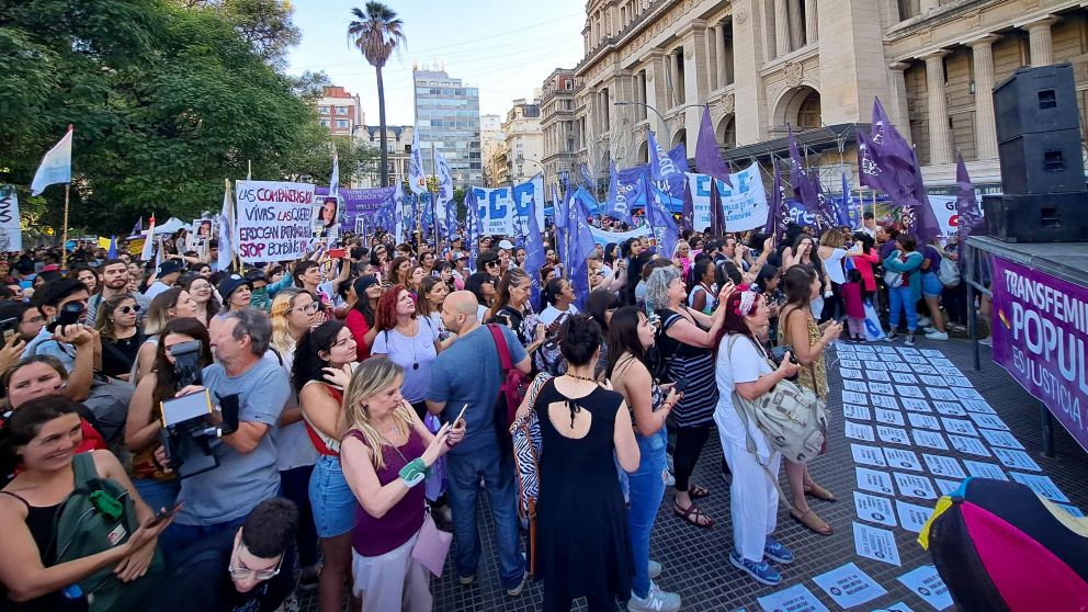 25N: masivas manifestaciones en todo el país (Crónica/Fernando Pérez Re).