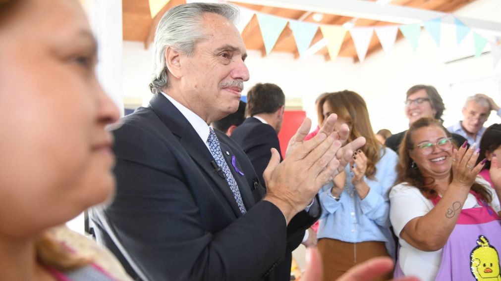 Alberto Fernández encabezó en Pilar el acto de finalización de 30 Centros de Desarrollo Infantil en seis provincias.