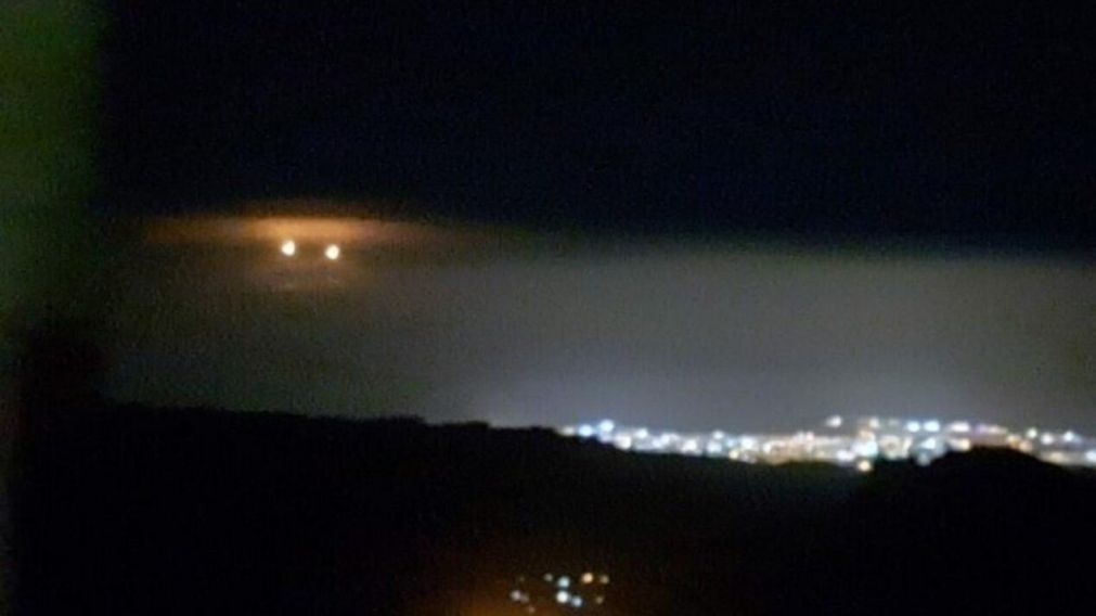 Las fotos fueron captadas por un testigo que estaba en la montaña (Digital Faro Canarias).
