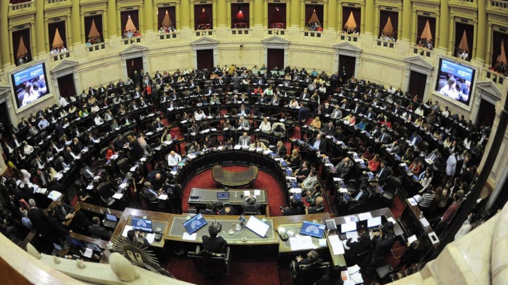 La Cámara de Diputados sesionará este jueves desde las 11.