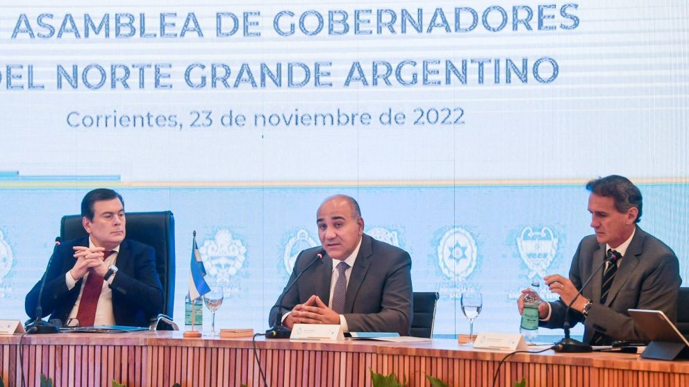 Juan Manzur: "Estamos aquí para sumar esfuerzos y resolver las necesidades del Norte Grande".