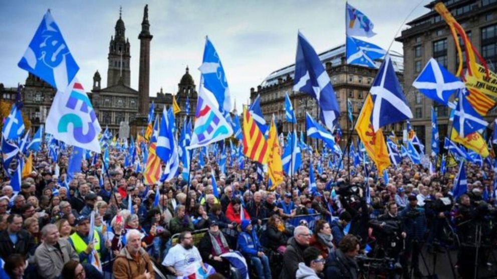 Escocia celebró un referéndum de independencia en 2014 y poco más del 55% votó para seguir formando parte del Reino Unido.