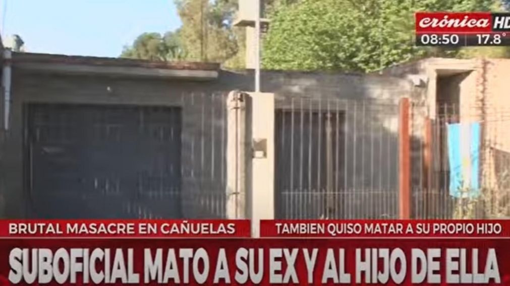 La casa donde ocurrió el hecho está situada en el noreste de la provincia de Buenos Aires (Captura Crónica HD).