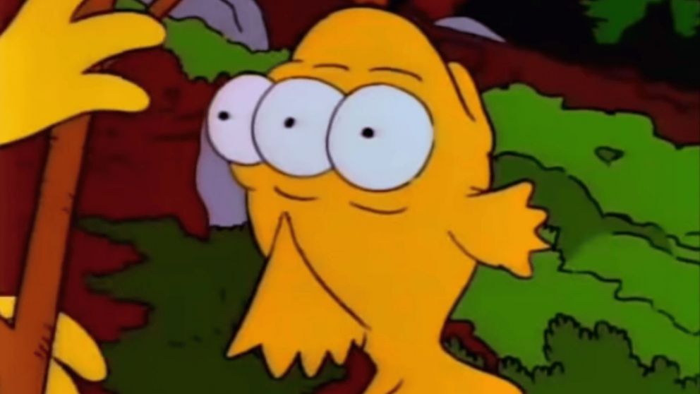 Los Simpson lo predijeron: capturan un pez dorado "mutante".