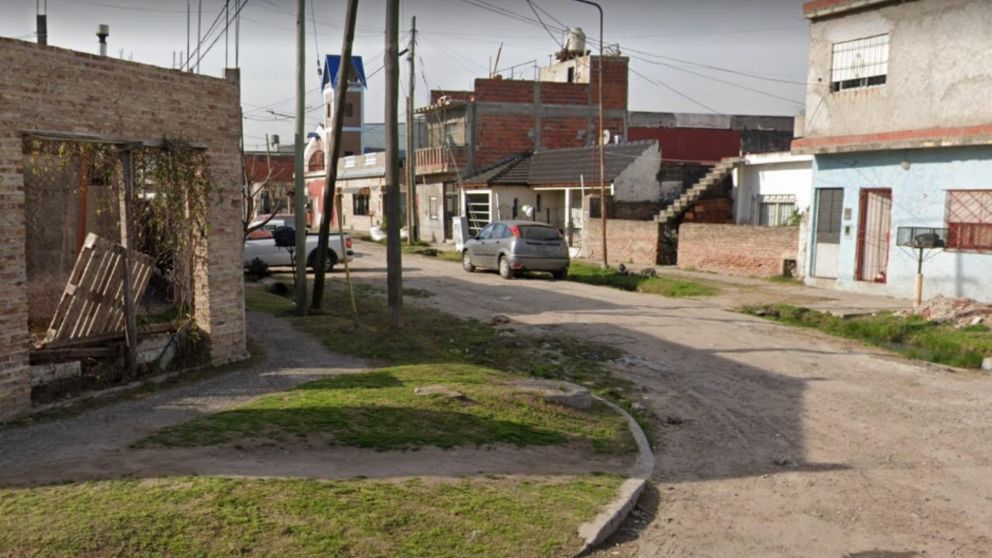 Acá, en este vecindario, se produjo el crimen de Juan José Servian.