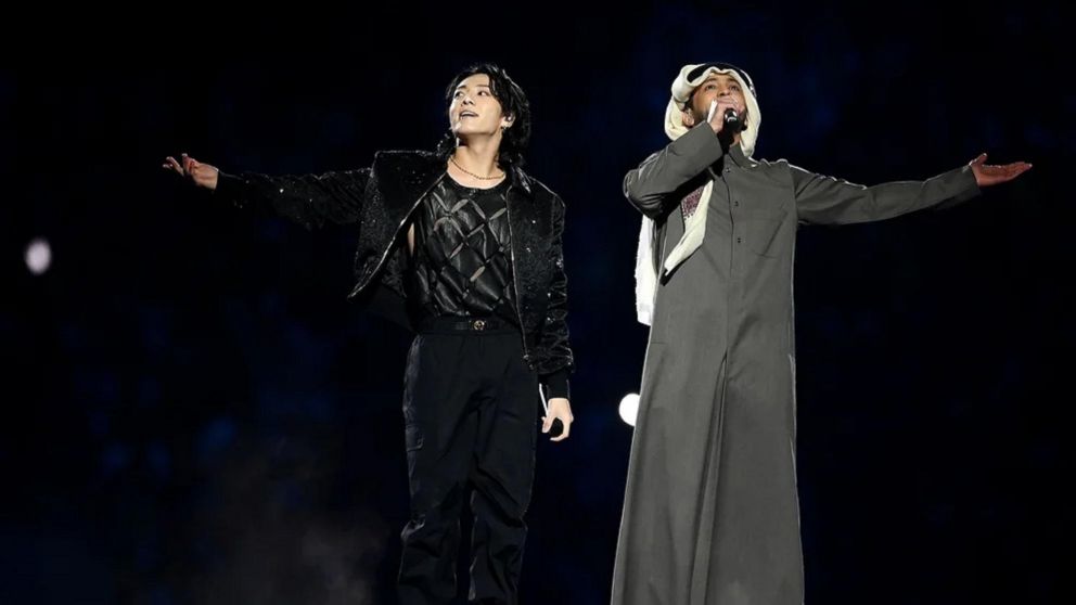 Jungkook estrenó "Dreamers" y Maluma la rompió con "Tukoh Takah" en el FIFA Fan Festival