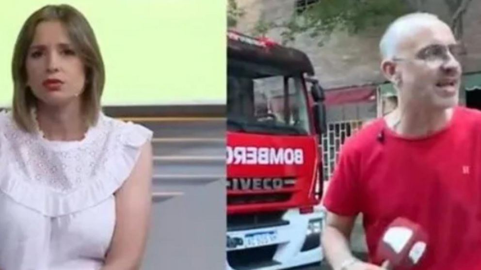 Un periodista insultó en vivo a un ciclista.