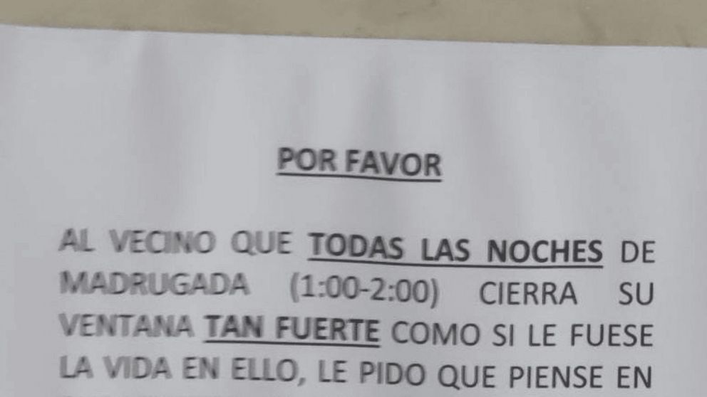 En Twitter, un usuario compartió la queja de una persona hacia su vecino.