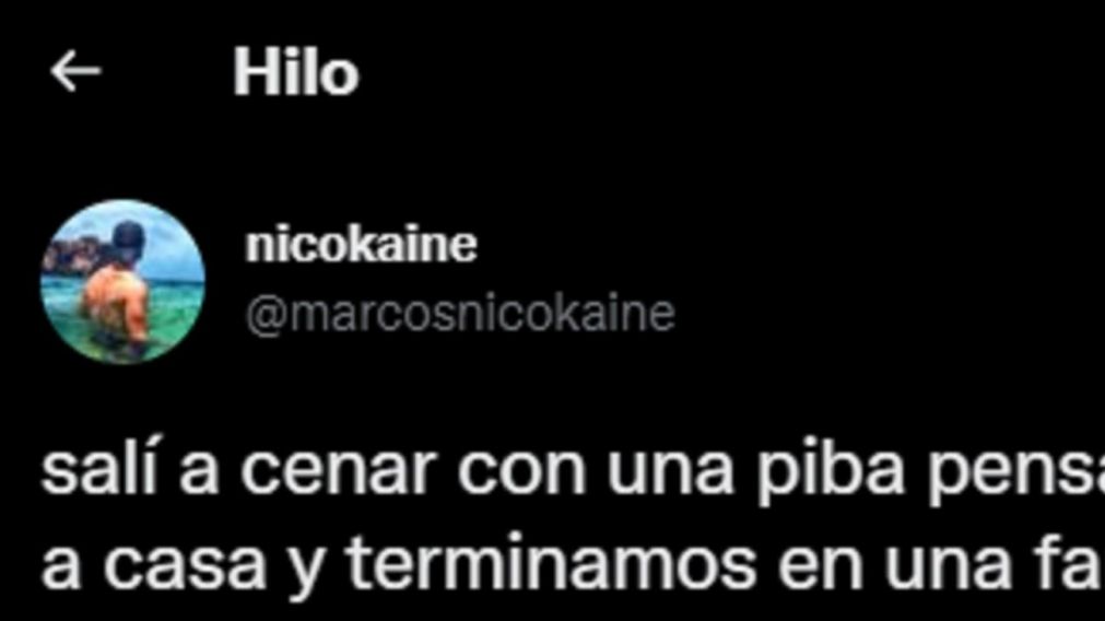 Pensaba llevar a su cita a su casa pero terminó en la farmacia por un insólito movito