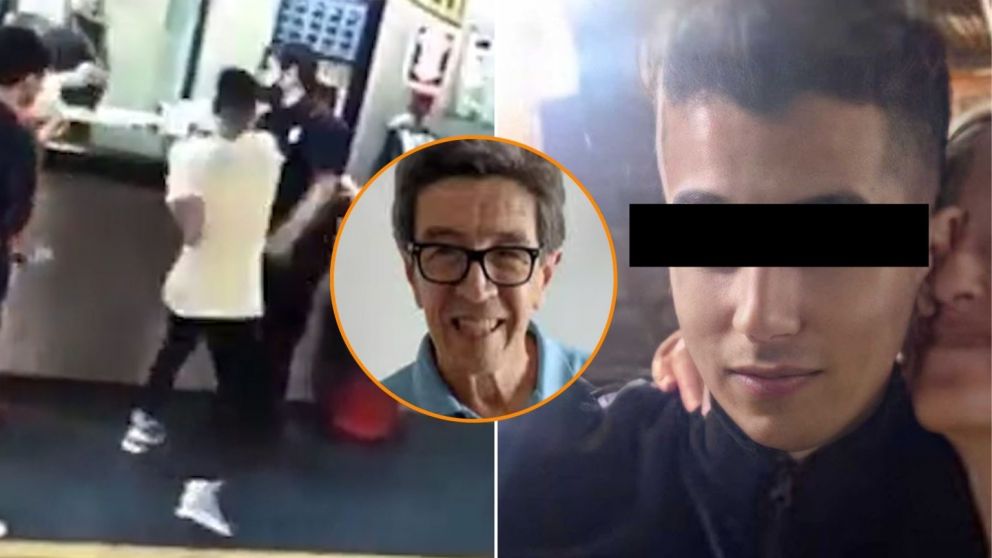 El momento en que el joven gitano agredió salvajemente al playero.