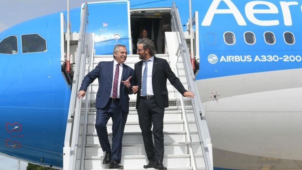 Alberto Fernández regresó este viernes desde Europa (Archivo).