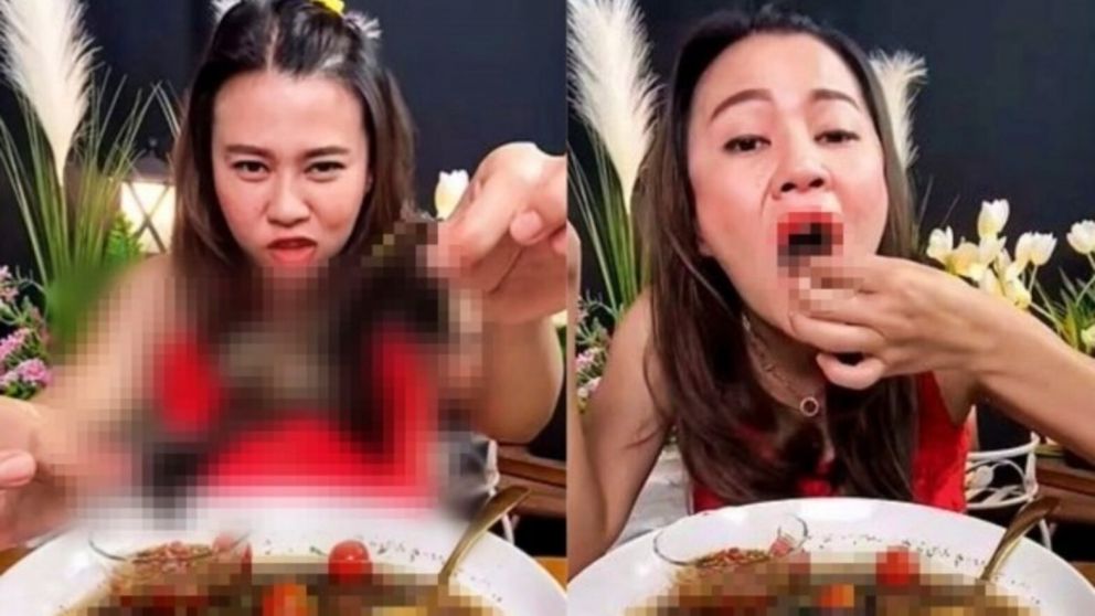 Una youtuber fue arrestada por filmarse comiendo un murciélago: podría ir 5 años a prisión (Imagen captura vídeo).