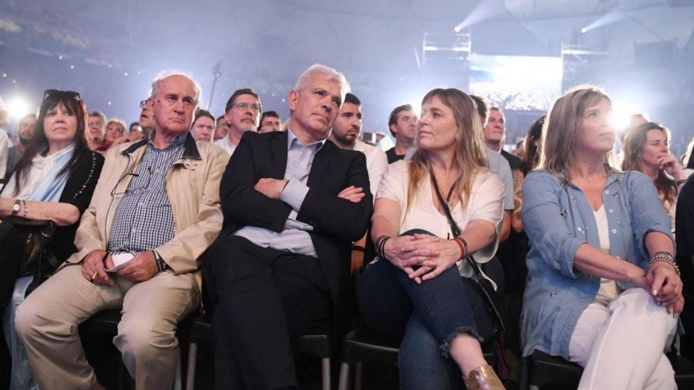 Julián Domínguez en el acto por el Día de la Militancia.