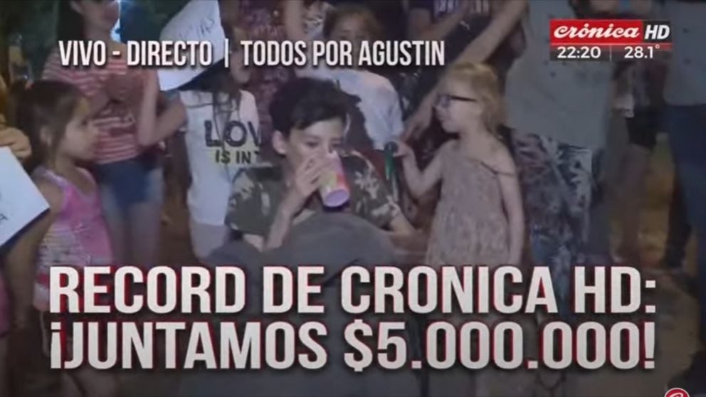 Agust�n recibir� su pr�tesis para volver a caminar.