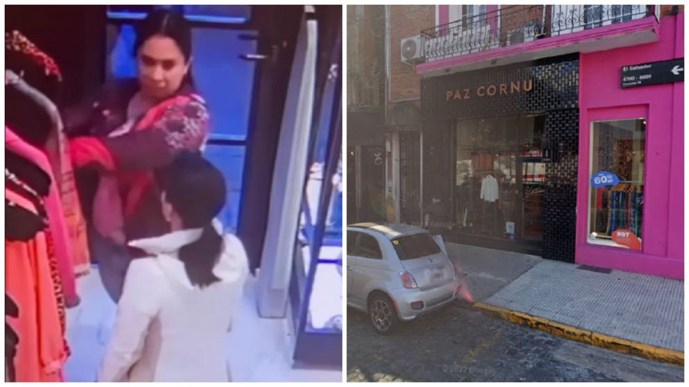 Paz Cornú fue víctima de un robo de mecheras en su local de Palermo.