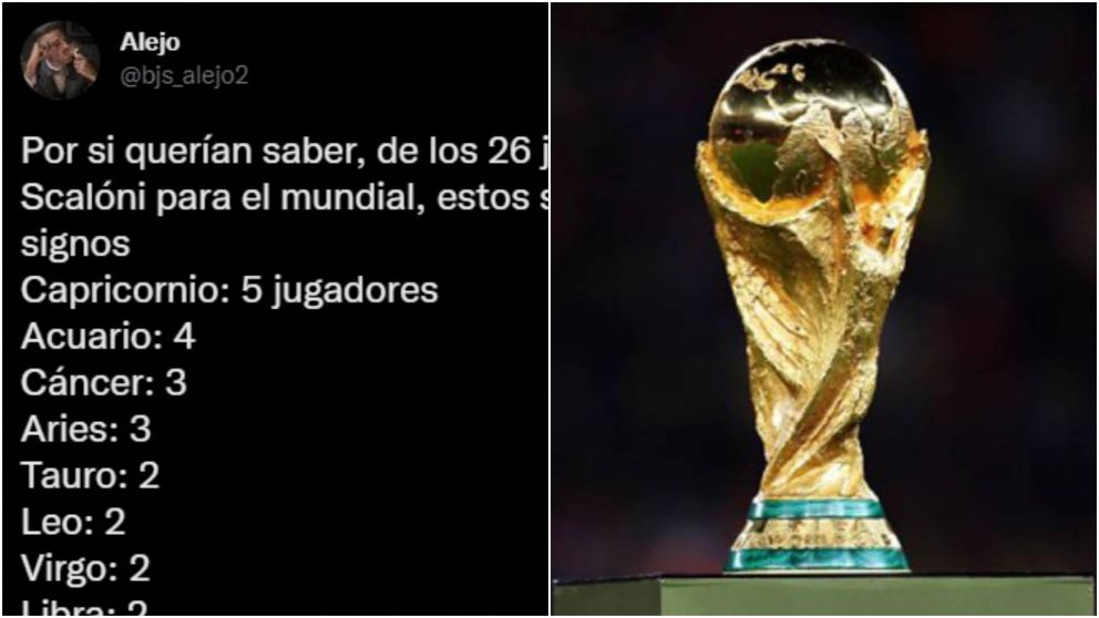 Contó de qué signo es cada jugador de Argentina de cara al Mundial Qatar 2022 e ilusionó a todos: “Destinados a la gloria”