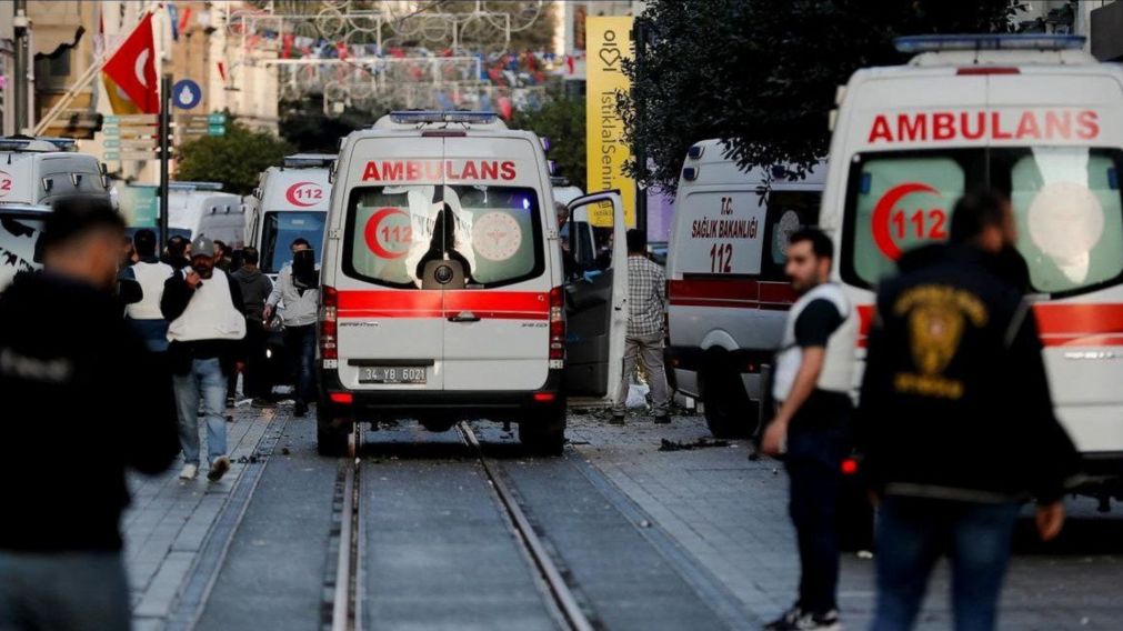Al menos seis muertos y 53 heridos en una fuerte explosión en Estambul, Turquía.