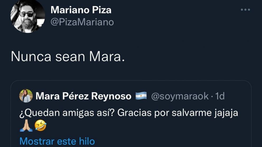 "Nunca sean Mara": el método para escapar de una cita aburrida que generó polémica en Twitter.