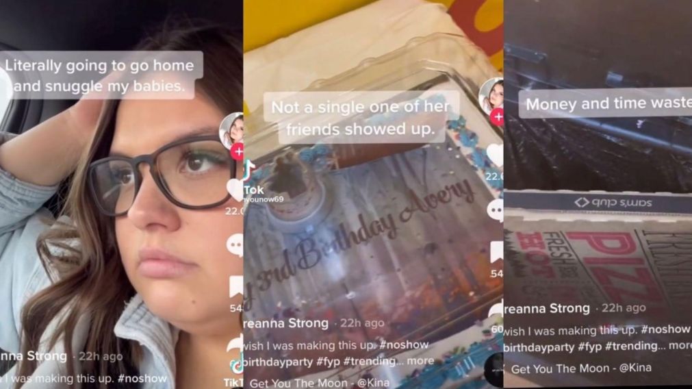 TikTok: le hizo una fiesta de cumpleaños a su hija y no fue nadie.