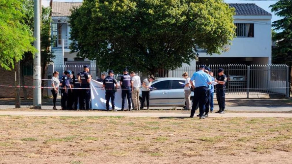 El femicidio fue cometido en el barrio Santa Isabel Segunda Sección (Gentileza ElDoce.tv).