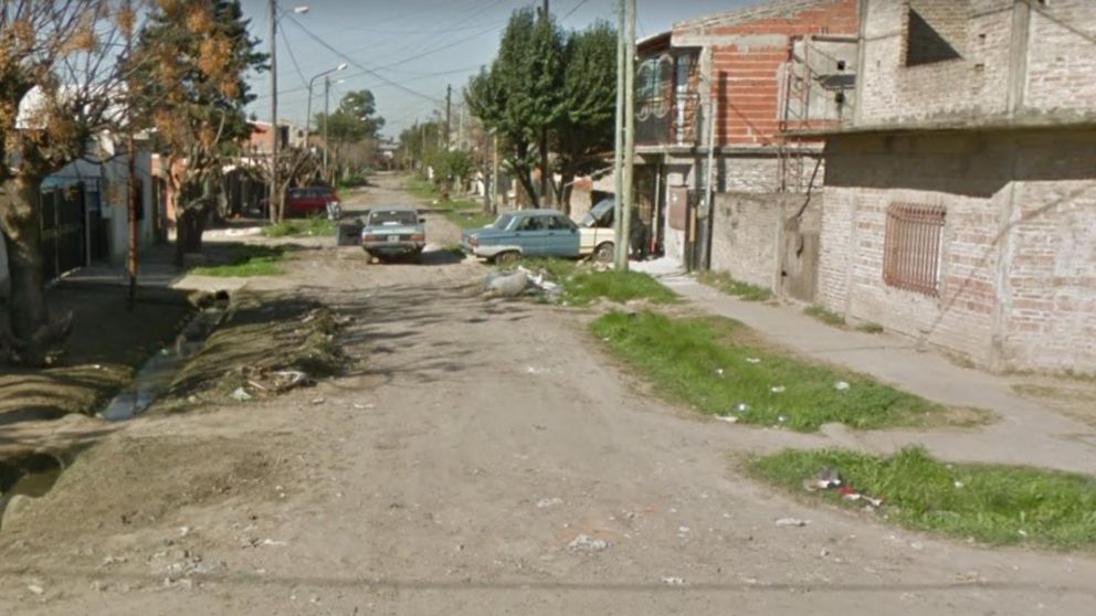 Acá, en este vecindario, ocurrió el homicidio consumado por los integrantes de la patota.