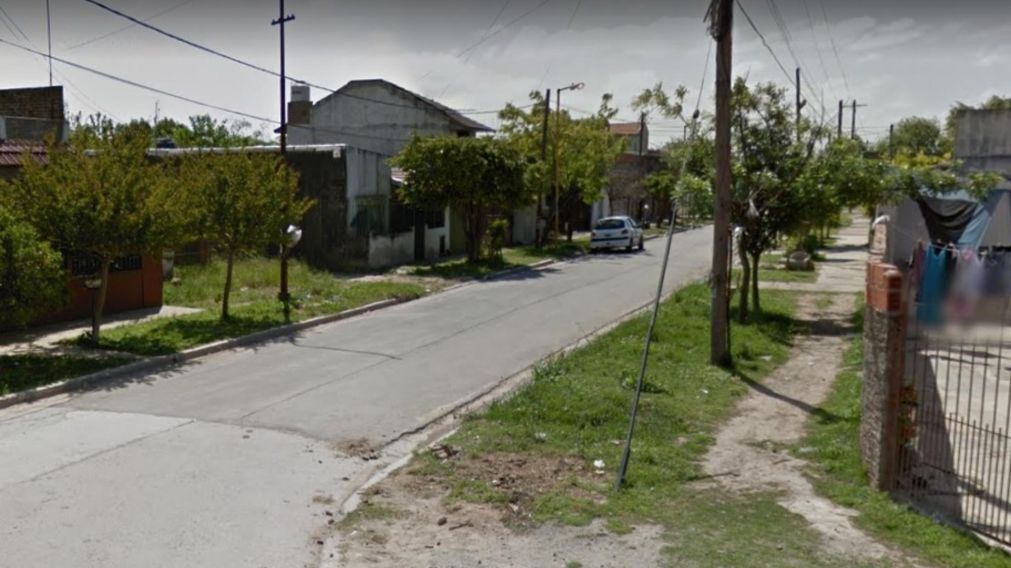 En este barrio ocurrió el crimen de Braian Omar Pérez Aybar de 23 años.