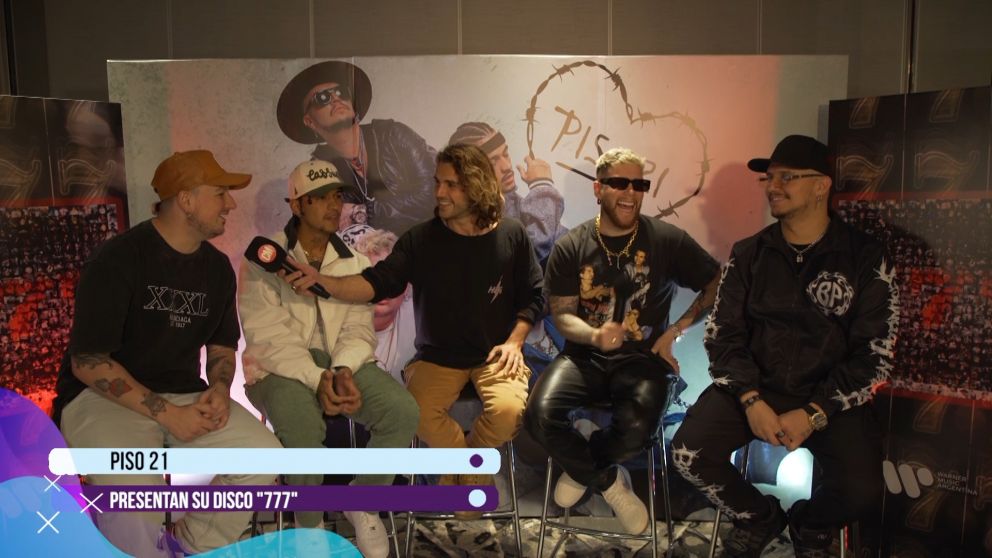 Piso 21 presentó su disco "777"