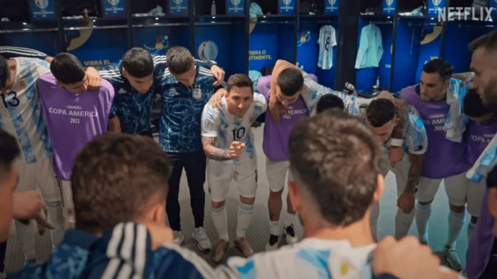 "Sean eternos", el documental que estrenó Netflix sobre la Copa América que ganó la Selección Argentina en 2021.