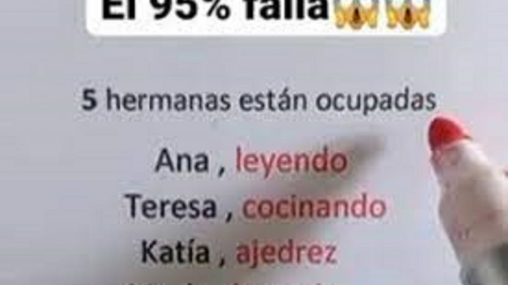 El desafío lógico-matemático que pocas personas pueden resolver.